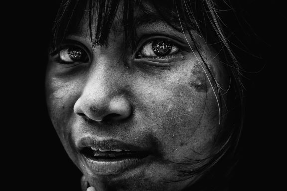 Embera Colombia portrait BW 1 - SSS Gold medal