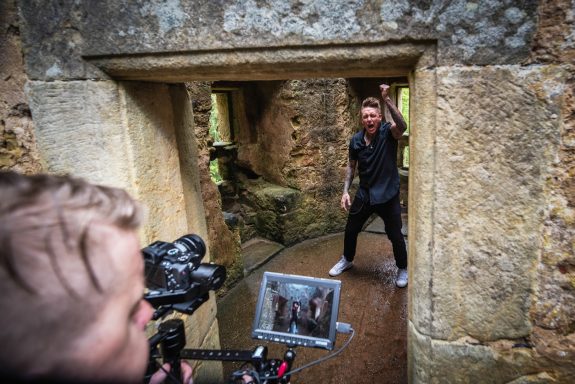 papa roach, none of the above, video clip, beaufort castle, music production,
