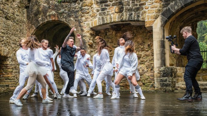 papa roach, none of the above, video clip, beaufort castle, music production,