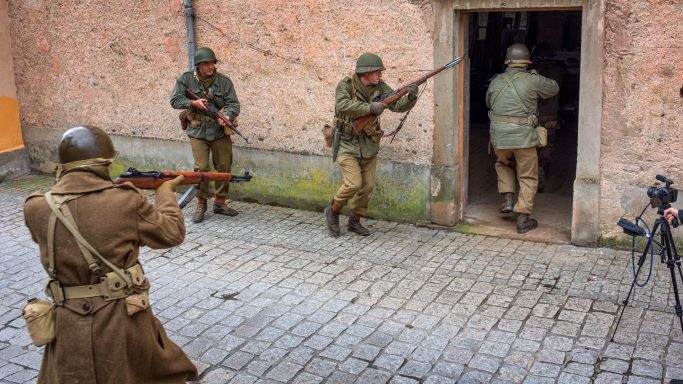 hoolux, vianden liberation, ww2, military, documentary, Luxembourg