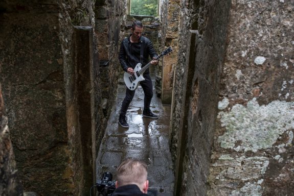 papa roach, none of the above, video clip, beaufort castle, music production,